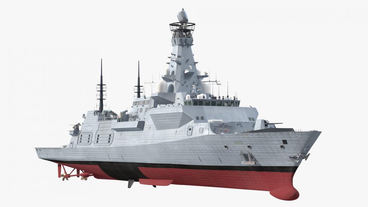 3D Global Combat Ship Type 26