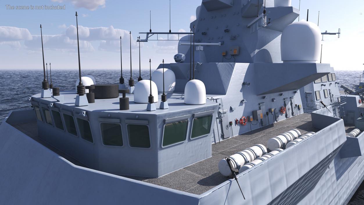 3D Global Combat Ship Type 26