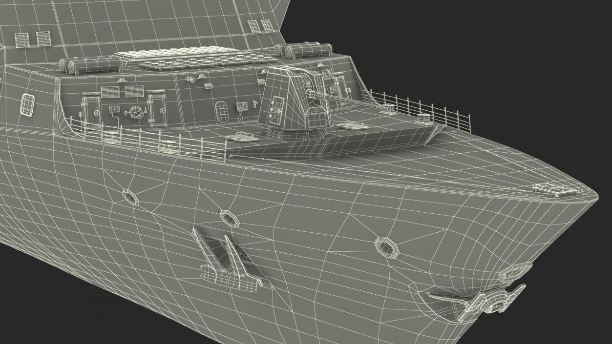 3D Global Combat Ship Type 26