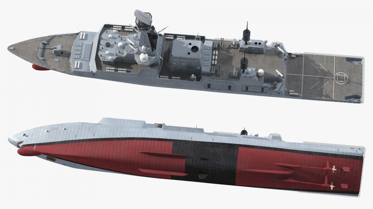 3D Global Combat Ship Type 26