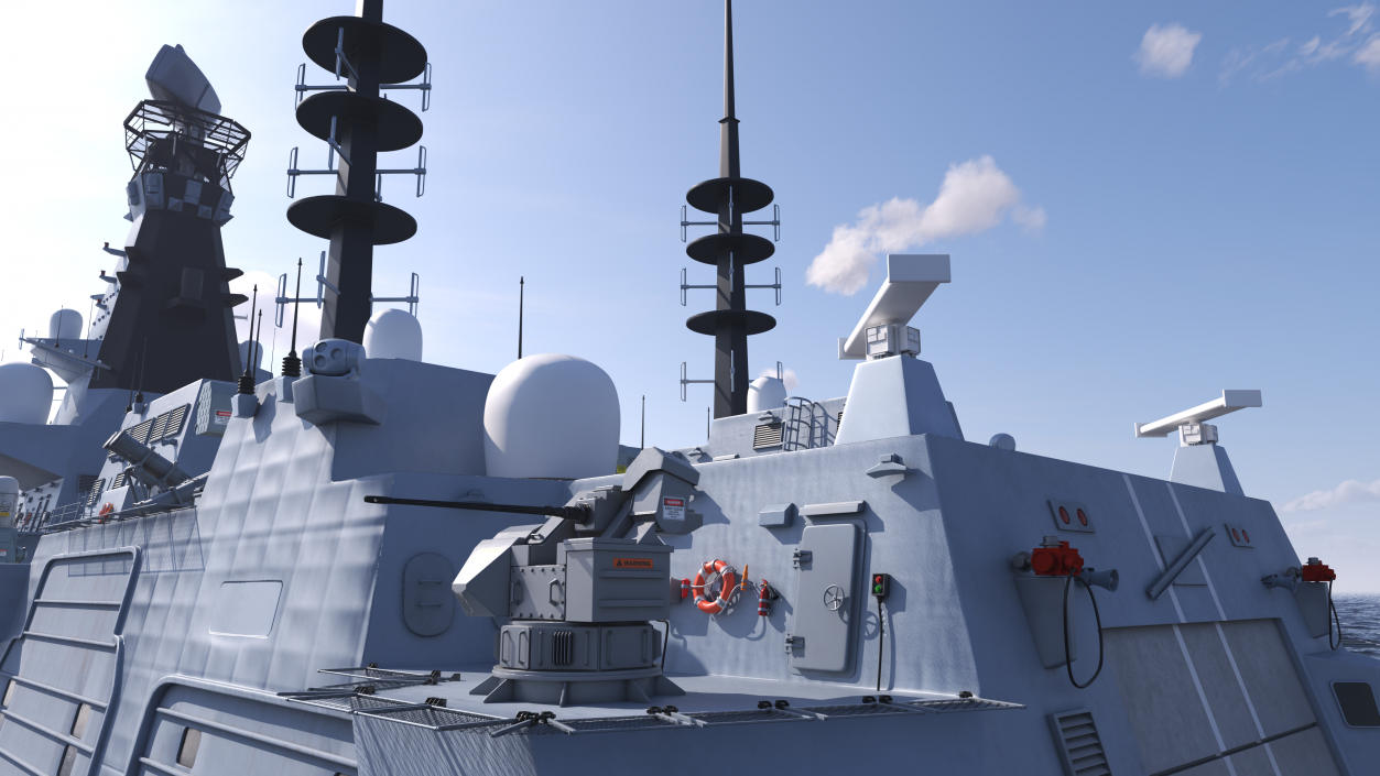 3D Global Combat Ship Type 26