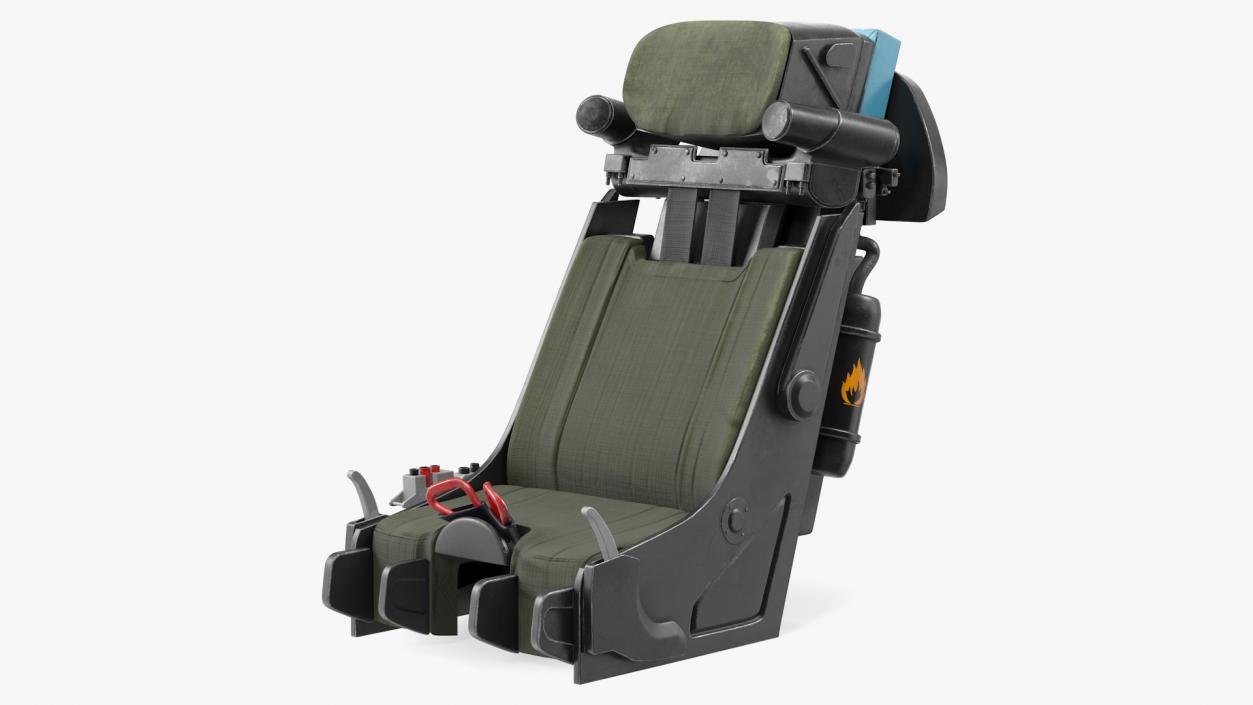 Pilot Seats Collection 3D