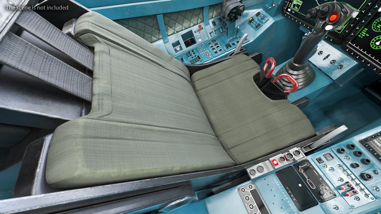 Pilot Seats Collection 3D