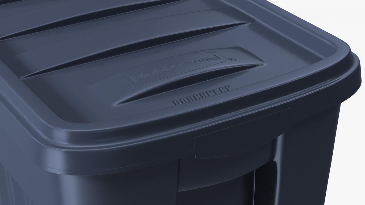 Rubbermaid Roughneck Stackable Storage Bin 50 Gallon 3D