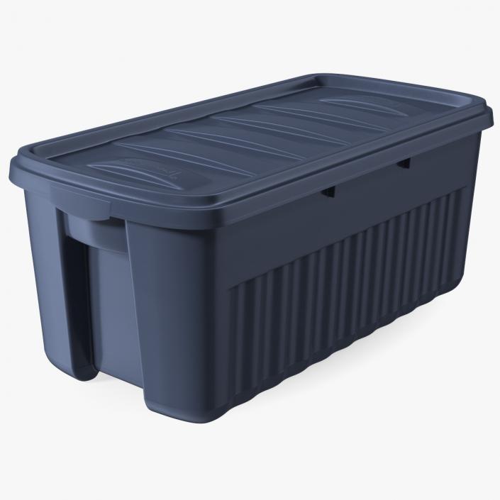 Rubbermaid Roughneck Stackable Storage Bin 50 Gallon 3D