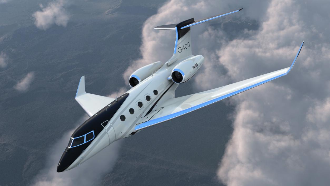 Gulfstream G400 Flight 3D