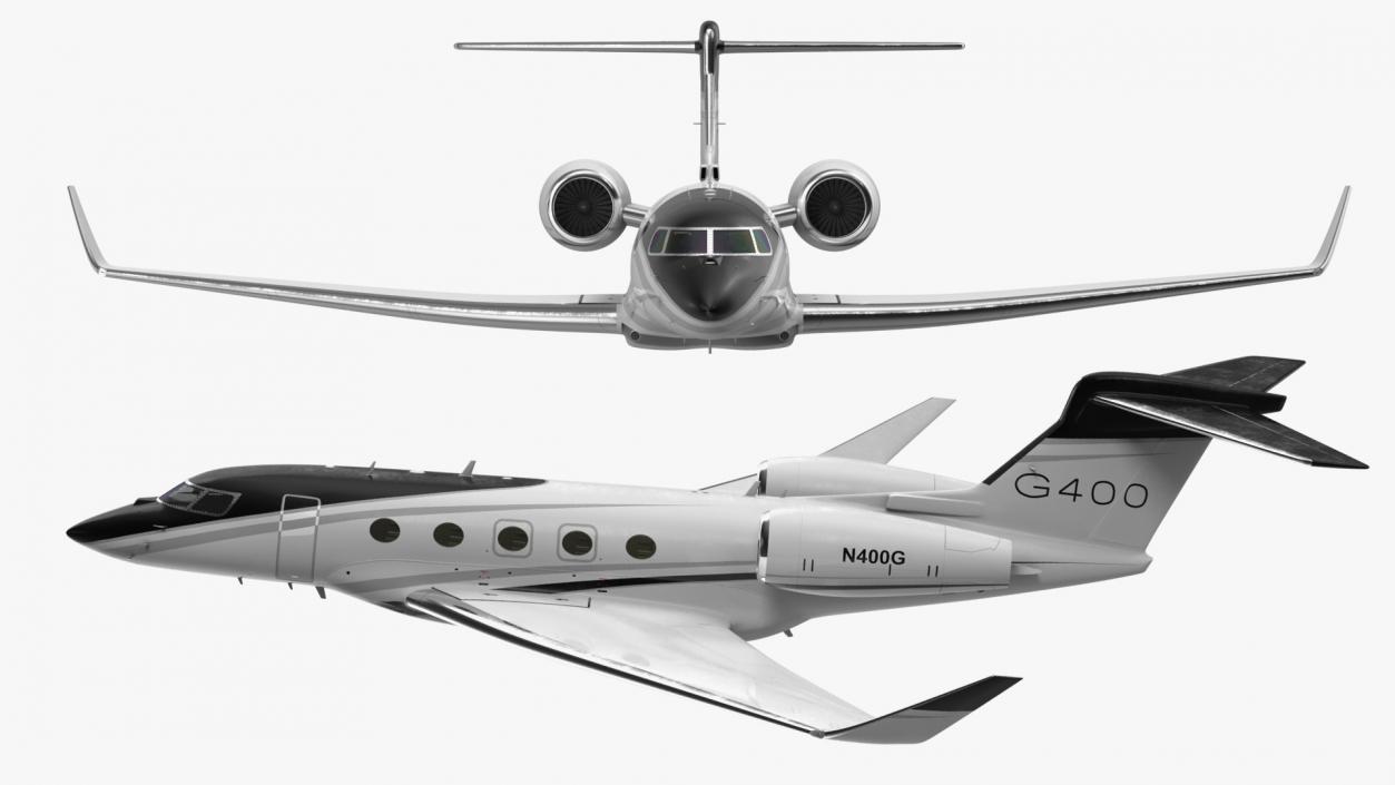 Gulfstream G400 Flight 3D