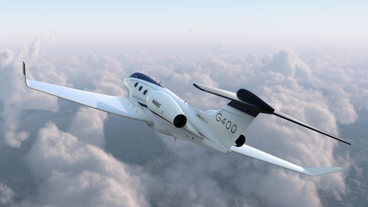 Gulfstream G400 Flight 3D