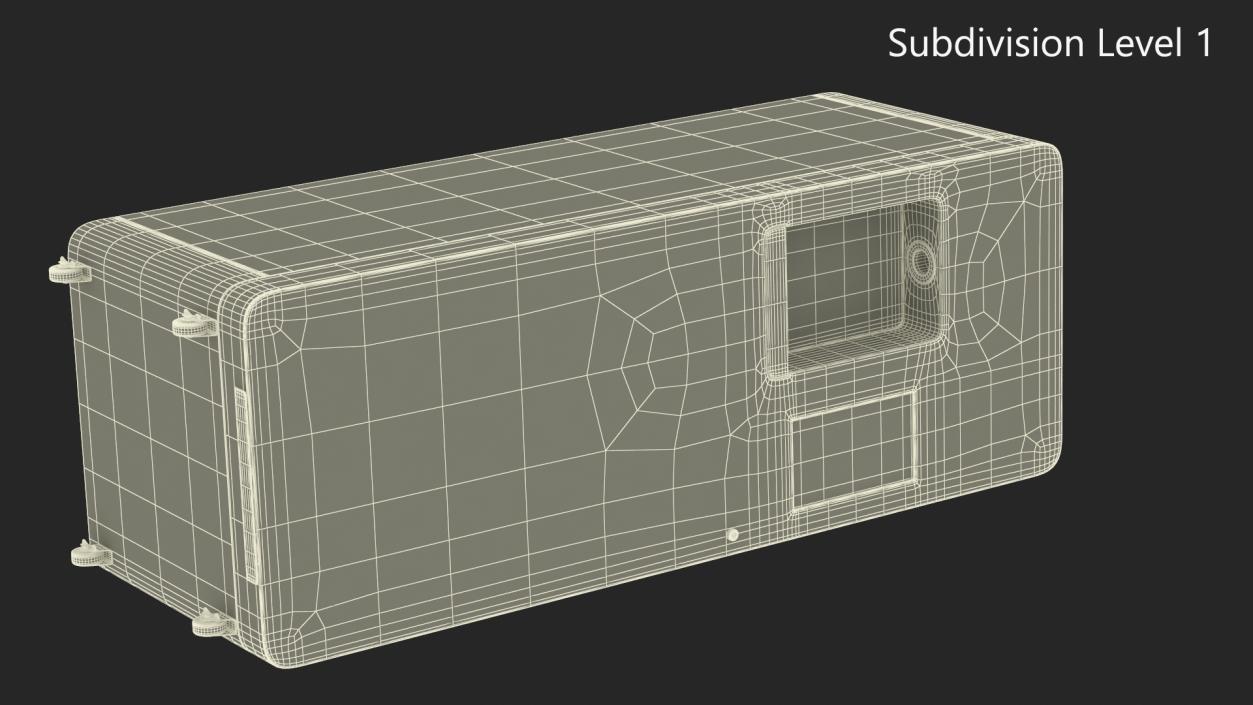 Commercial Freestanding Water Dispenser 3D model