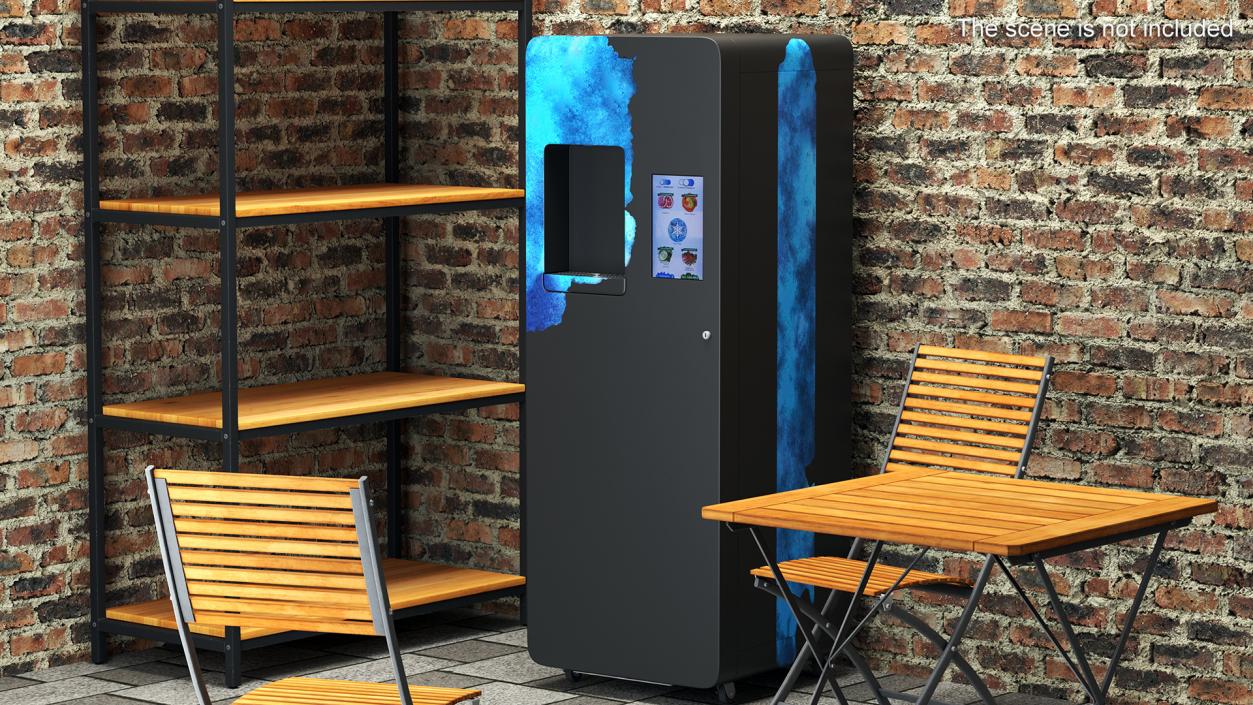 Commercial Freestanding Water Dispenser 3D model