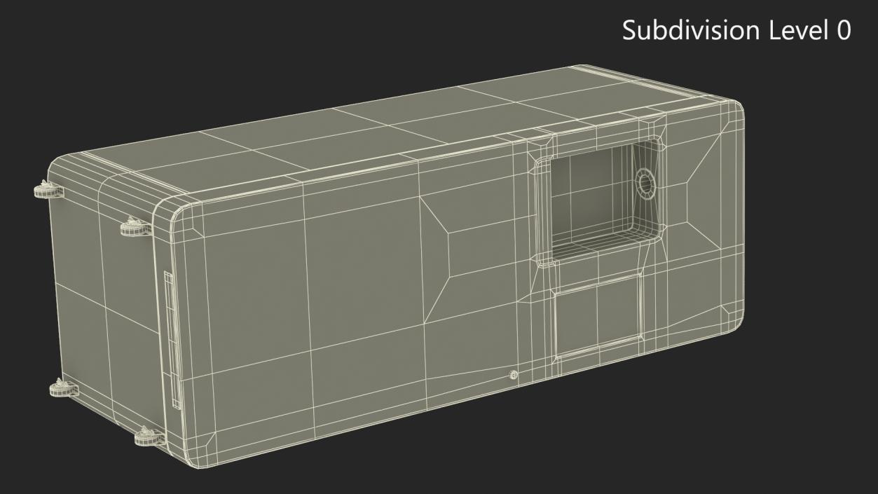 Commercial Freestanding Water Dispenser 3D model