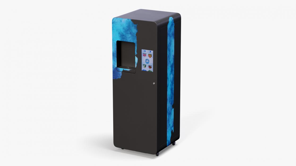 Commercial Freestanding Water Dispenser 3D model