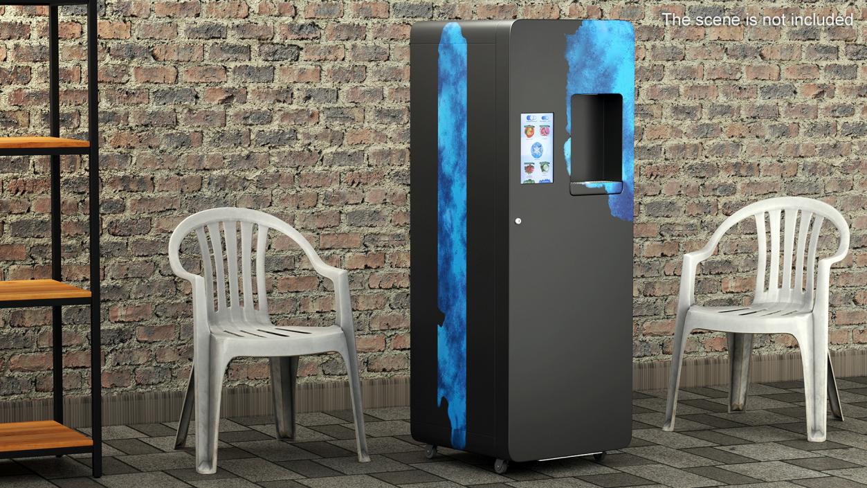 Commercial Freestanding Water Dispenser 3D model