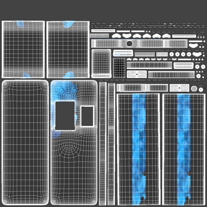 Commercial Freestanding Water Dispenser 3D model