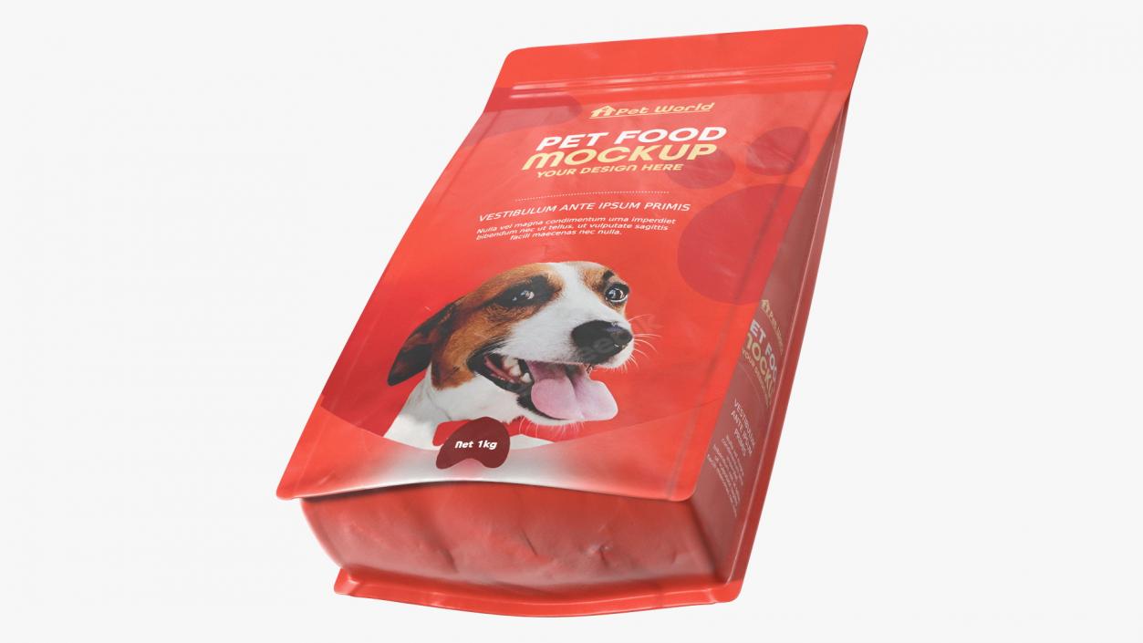 Puppy Meal Mockup 3D