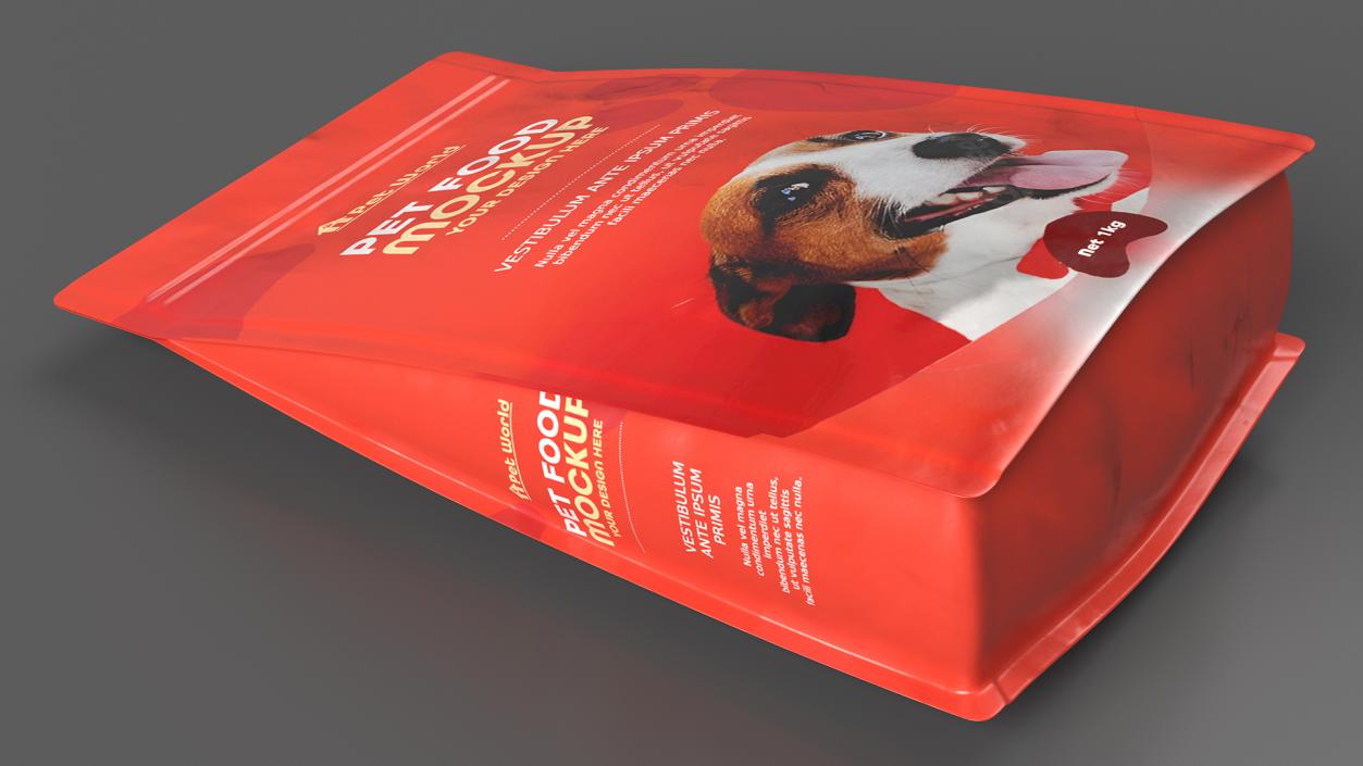 Puppy Meal Mockup 3D