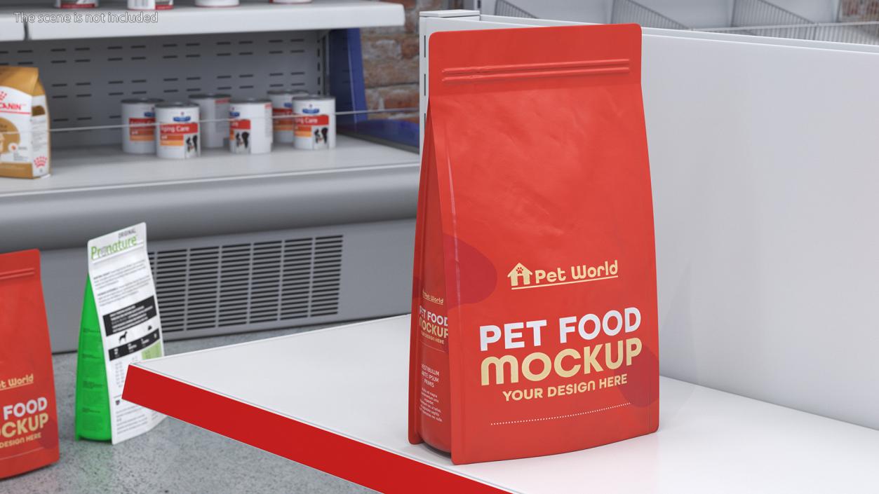 Puppy Meal Mockup 3D