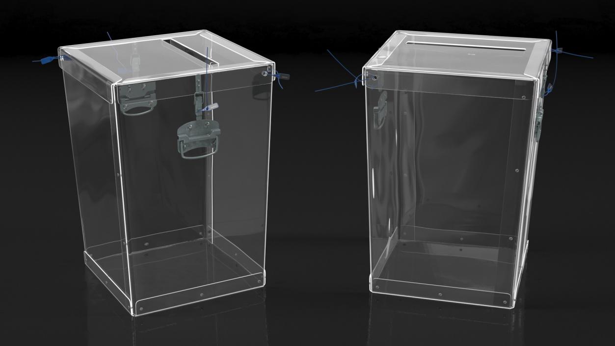 Transparent Ballot Box 3D