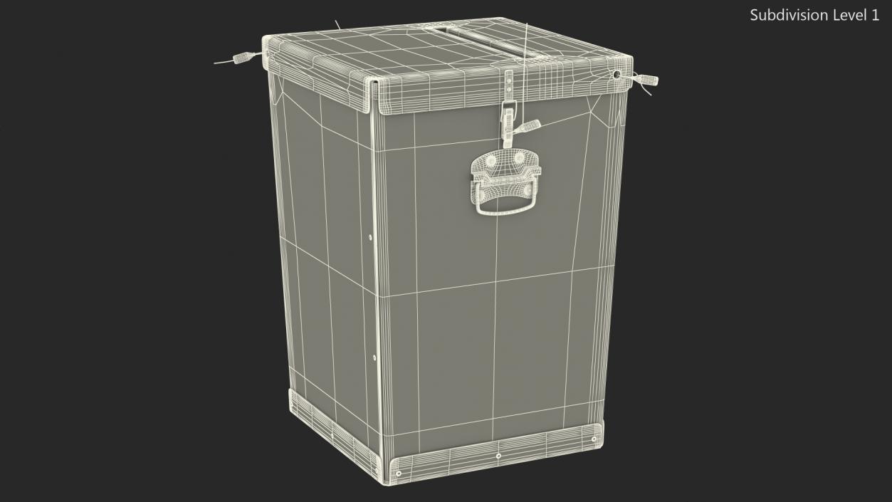 Transparent Ballot Box 3D