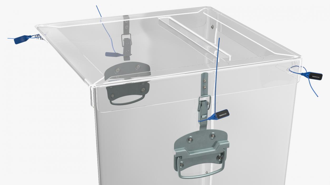 Transparent Ballot Box 3D