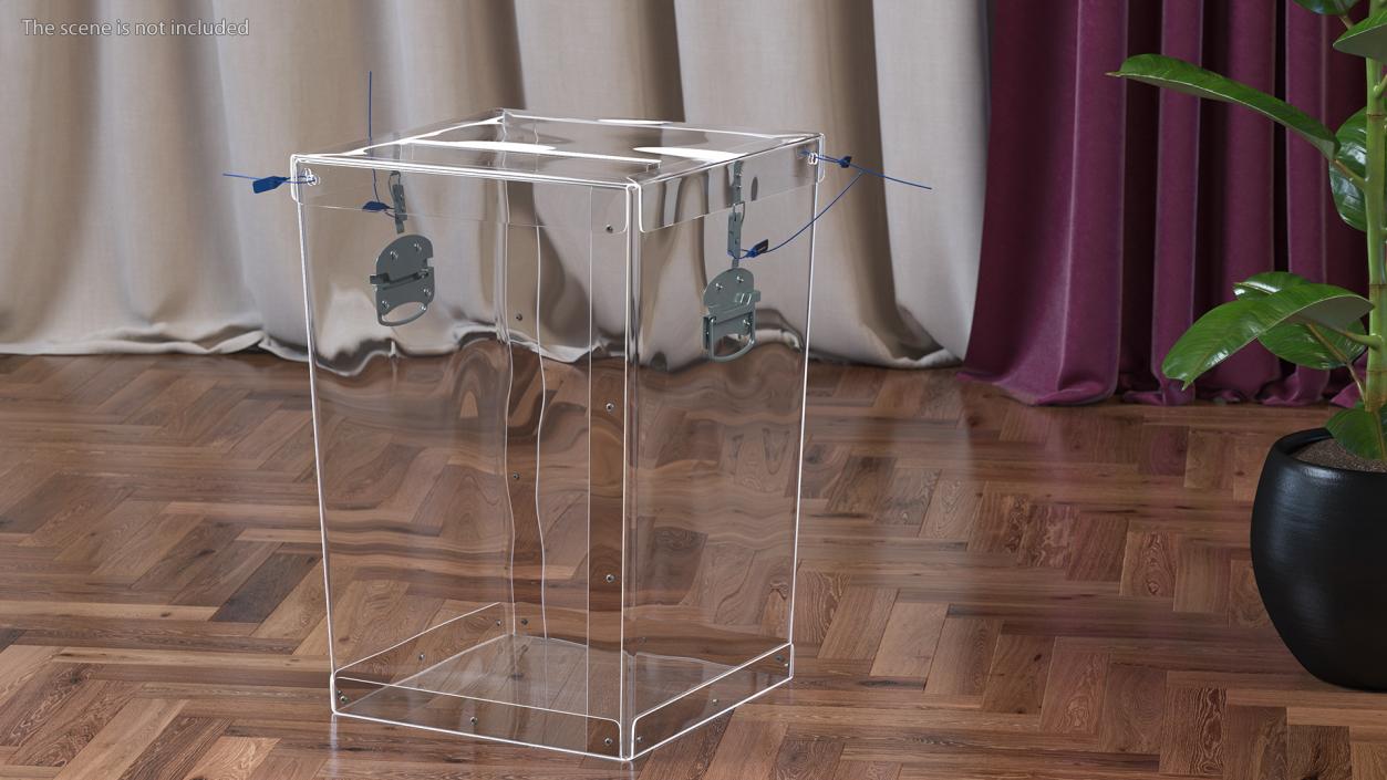 Transparent Ballot Box 3D