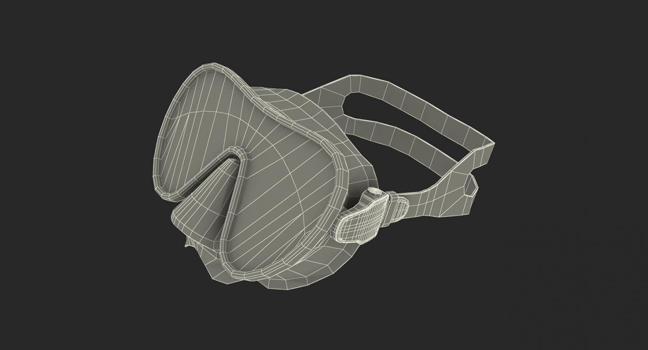 Scuba Masks Collection 5 3D model