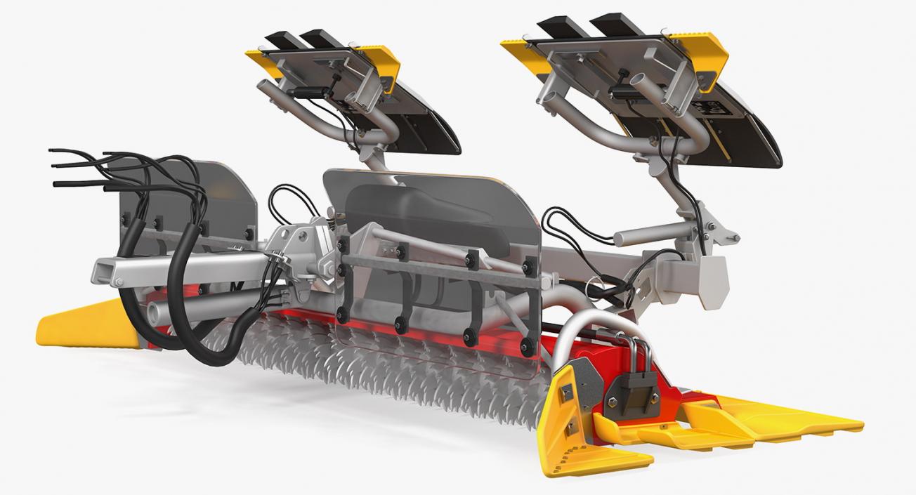 3D Trail Snow Groomer model