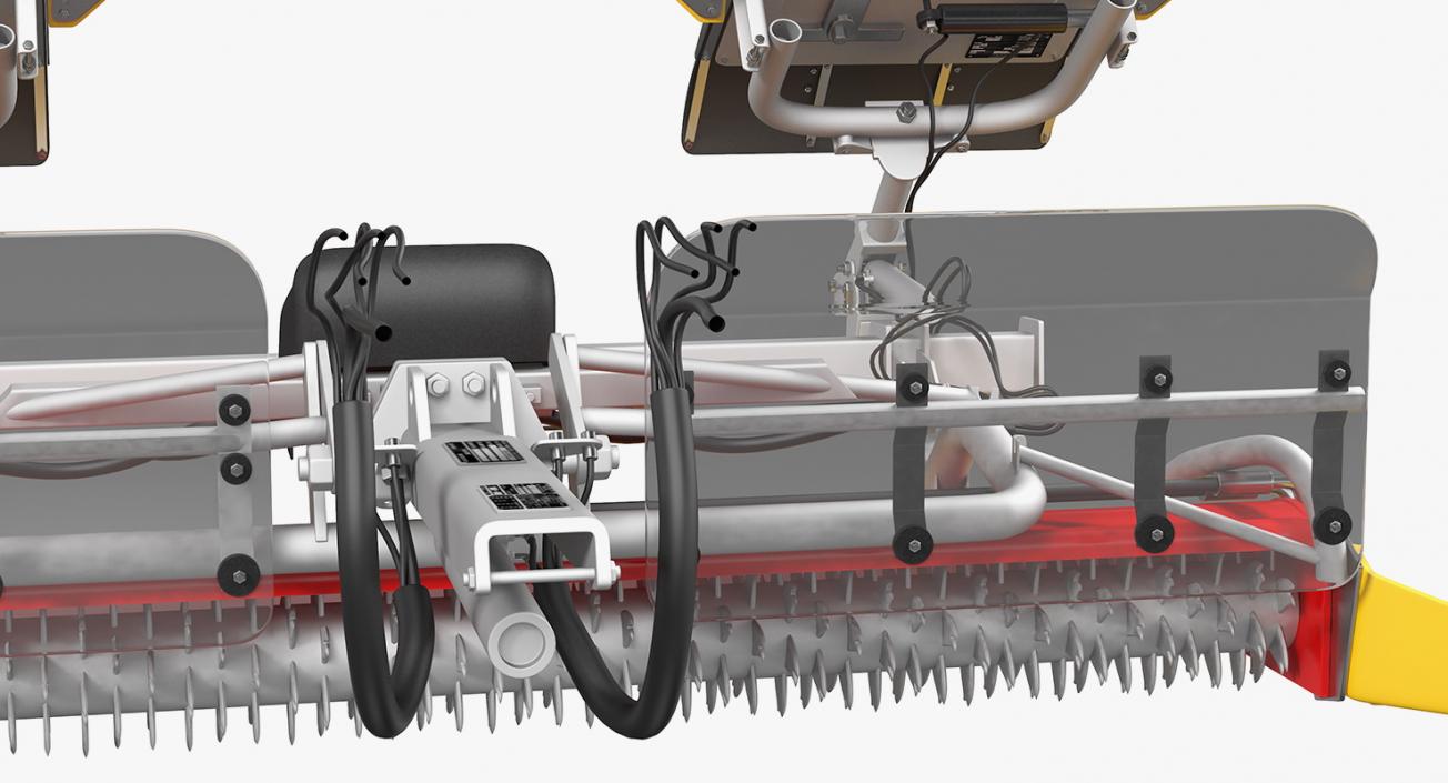 3D Trail Snow Groomer model