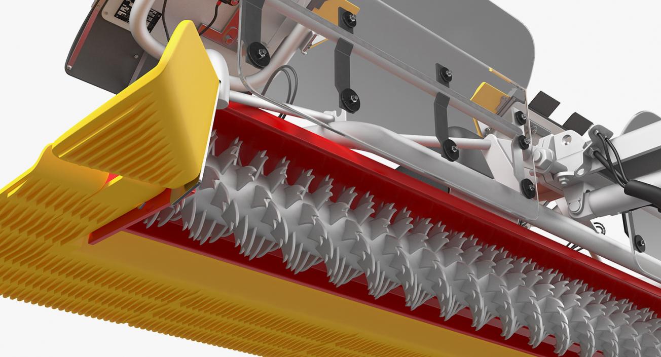 3D Trail Snow Groomer model