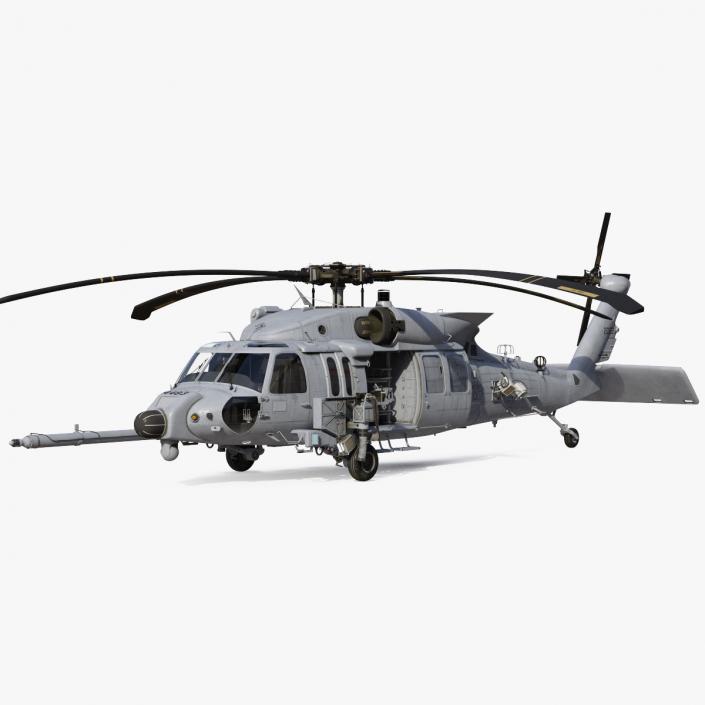 3D Sikorsky HH 60 Pave Hawk Rigged