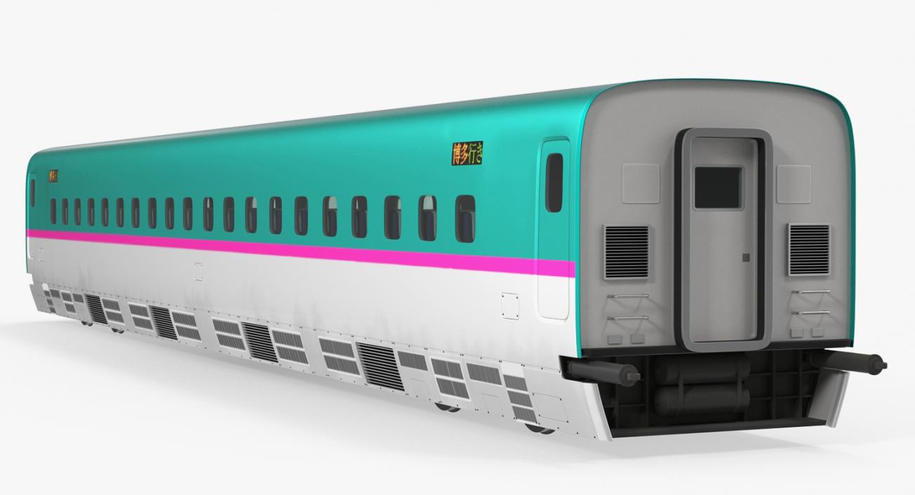 Shinkansen E5 Passenger Wagon 3D model