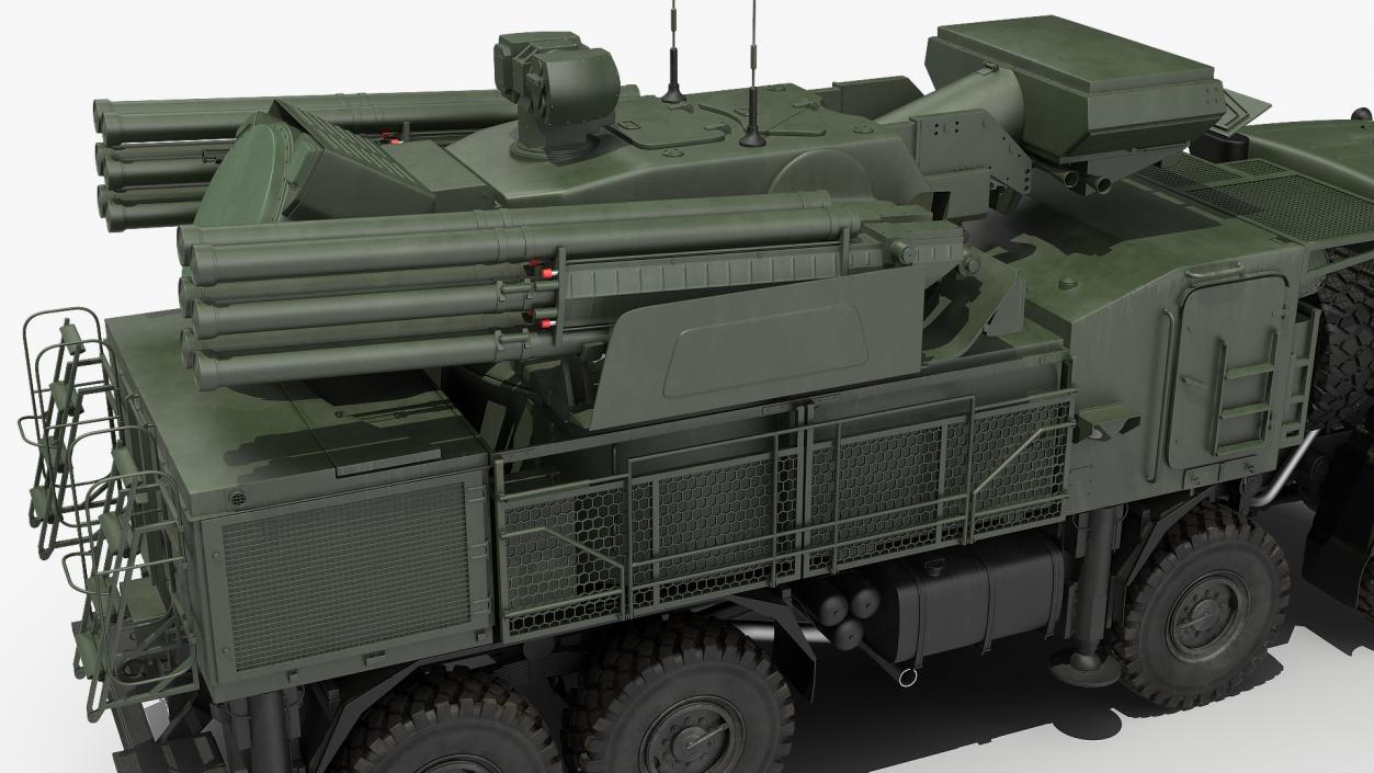 Missile System Pantsir S1 SA-22 Greyhound Dirty 3D