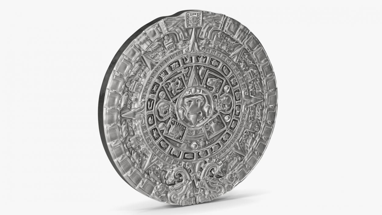 3D model Maya Calendar Silver