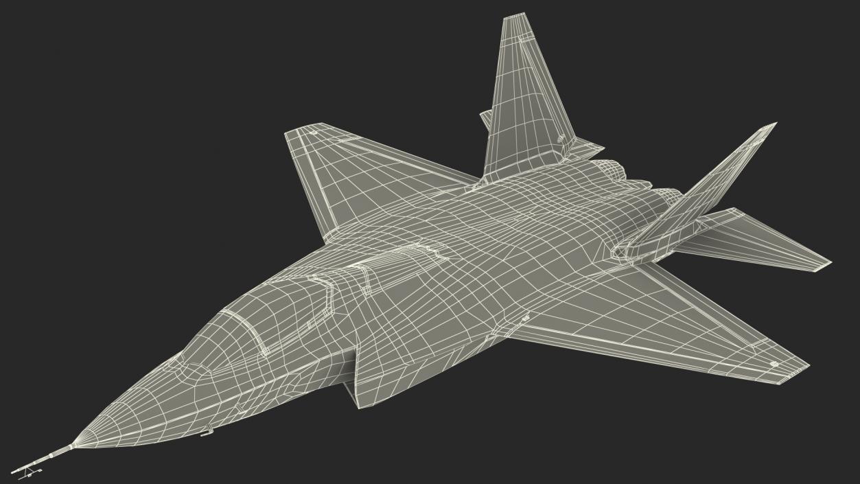 3D Multirole Jet Fighter Flight model