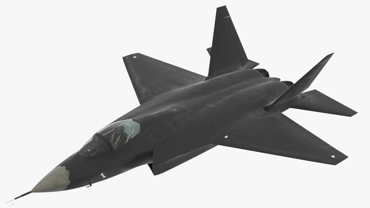 3D Multirole Jet Fighter Flight model