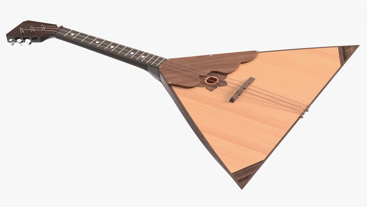 Balalaika 3 Strings 3D model