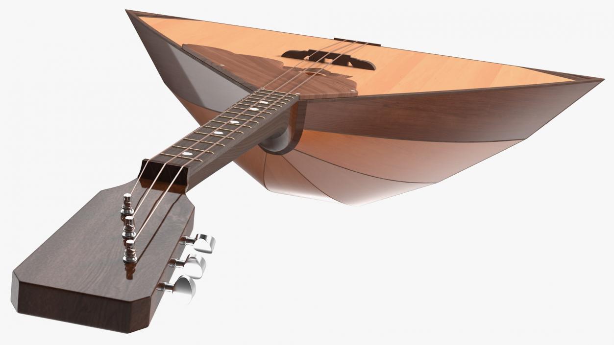 Balalaika 3 Strings 3D model