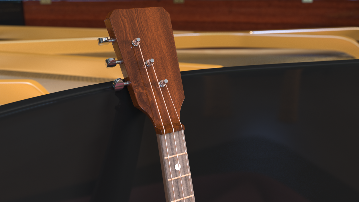 Balalaika 3 Strings 3D model