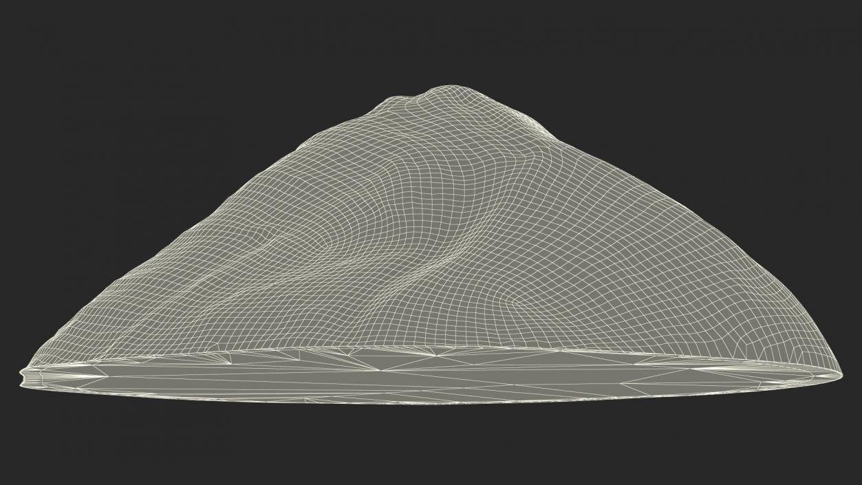 3D Pile of Beach Sand model