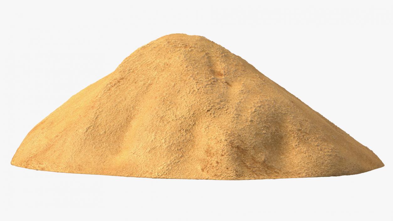 3D Pile of Beach Sand model