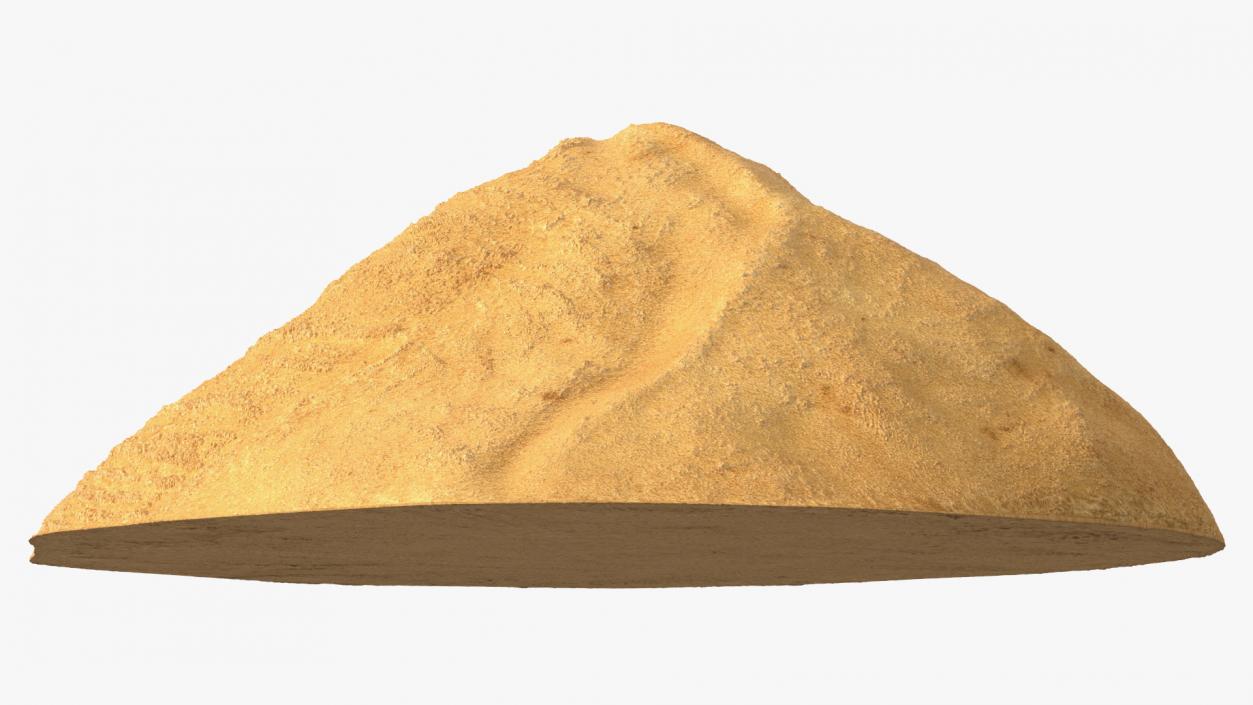 3D Pile of Beach Sand model