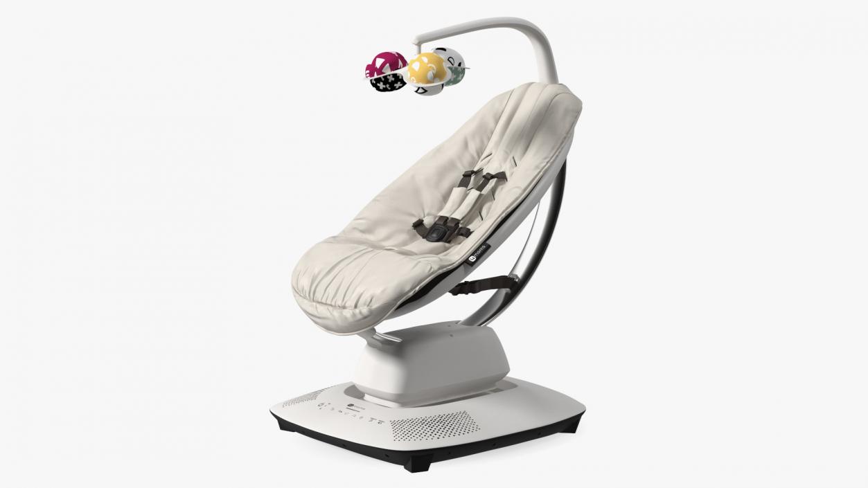 3D model Gray 4Moms MamaRoo Baby Swing Chair