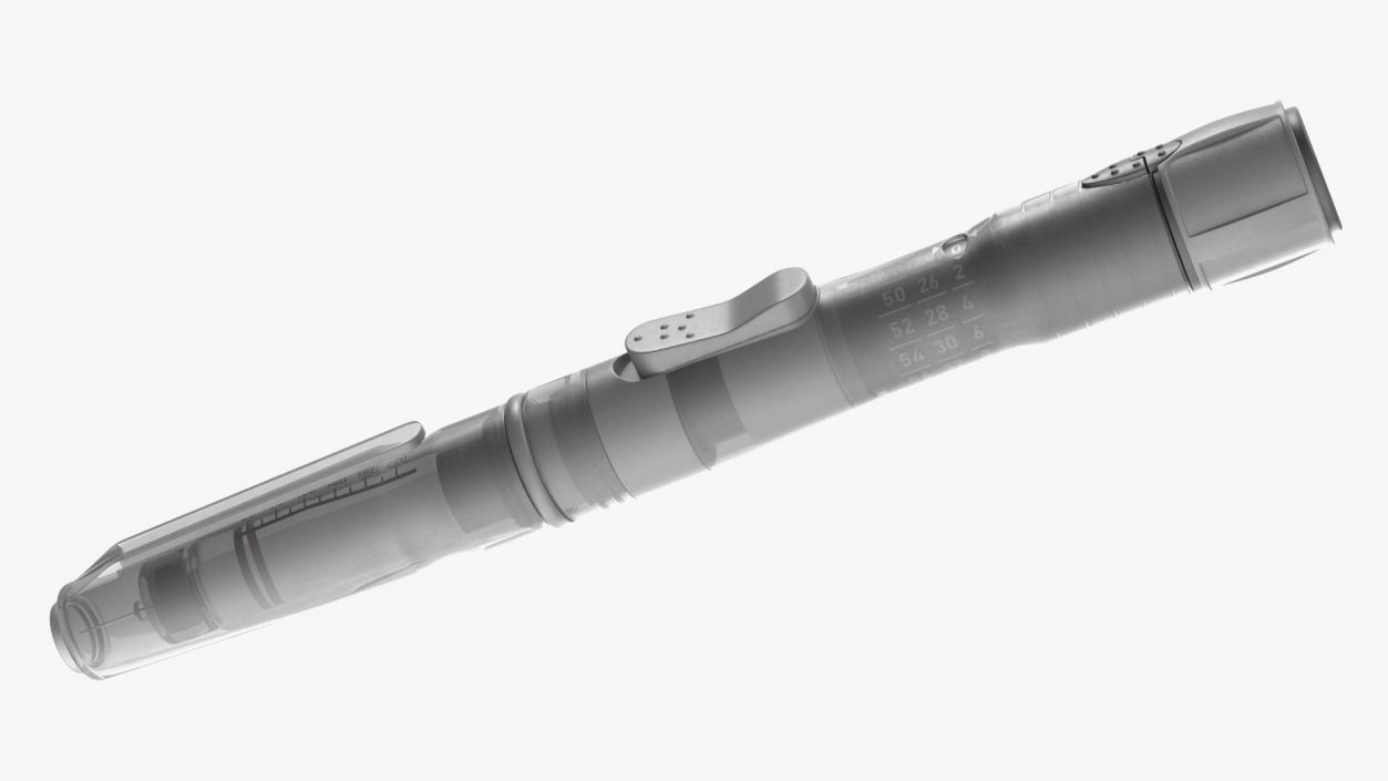 3D model Portable Reusable Pen Injector