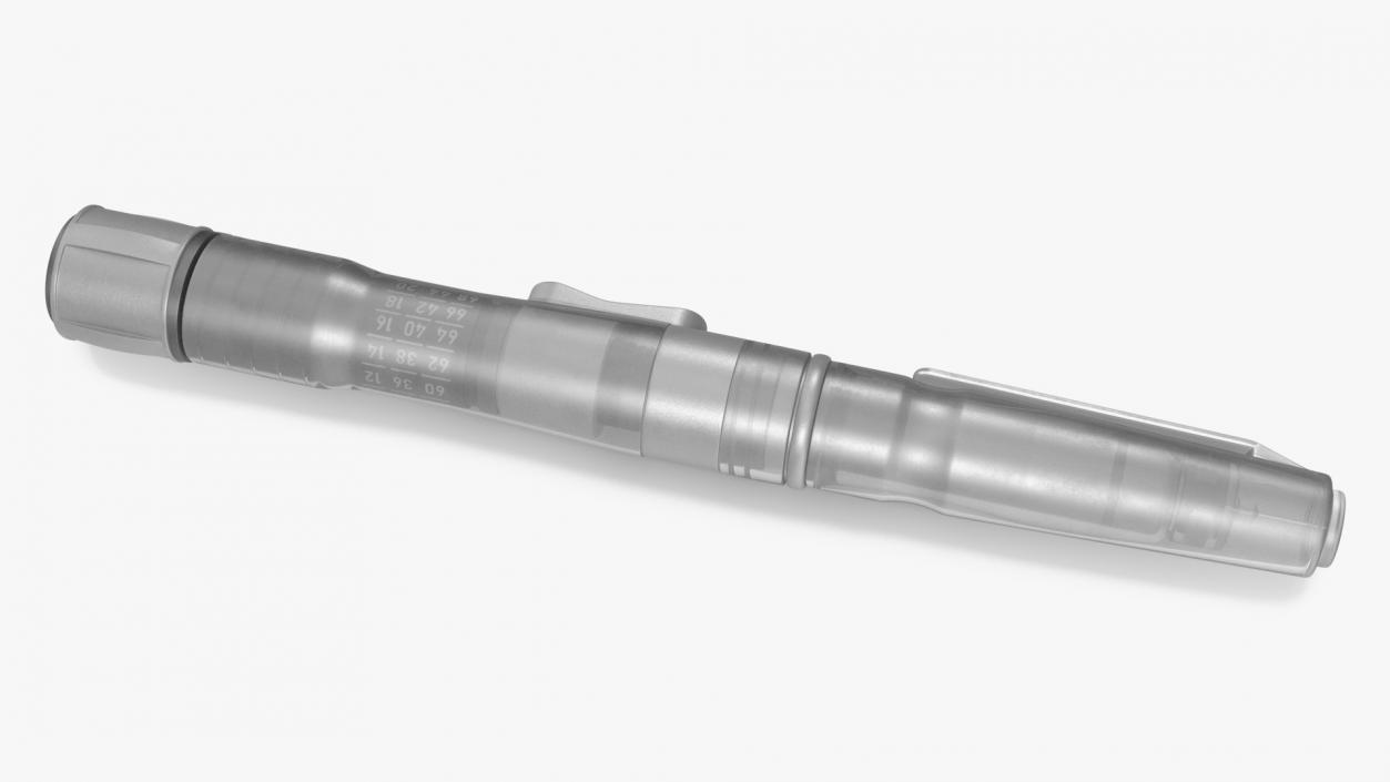 3D model Portable Reusable Pen Injector