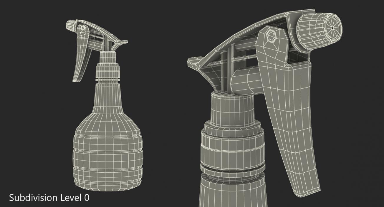 3D model Trigger Spray Bottle