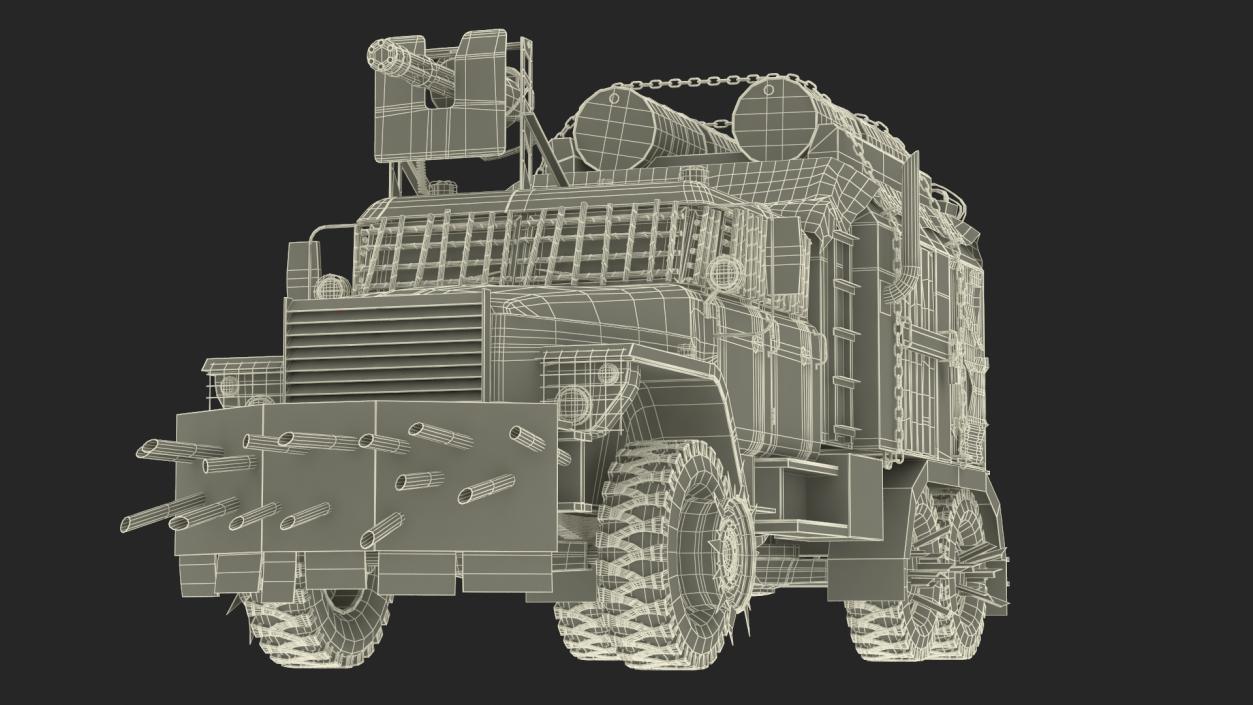 Apocalyptic Truck 3D