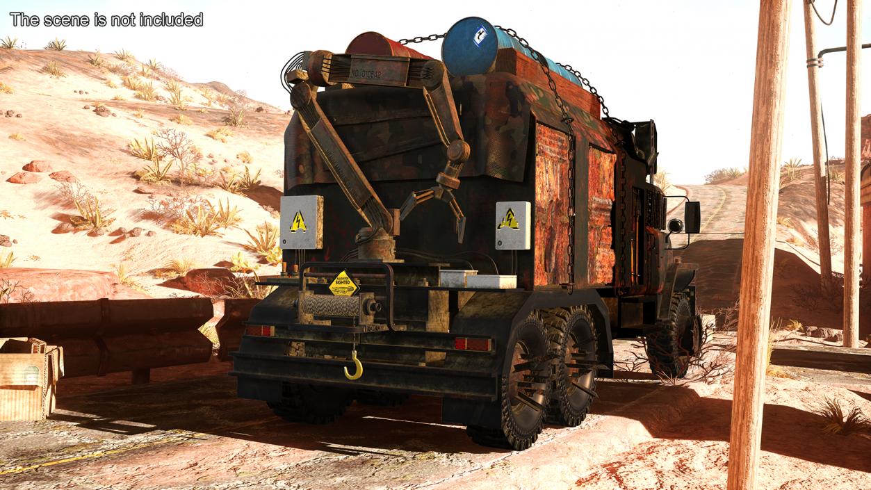 Apocalyptic Truck 3D