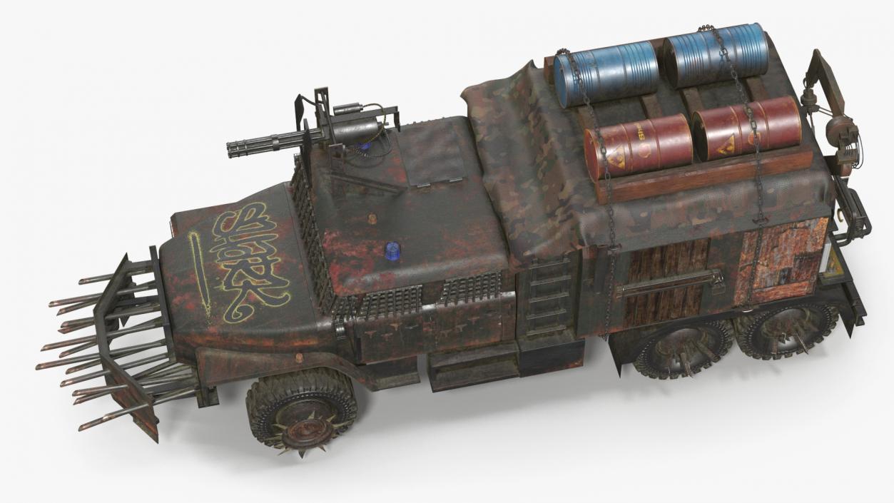 Apocalyptic Truck 3D