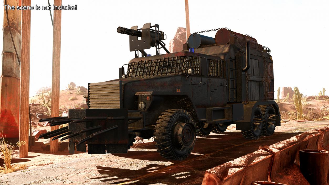 Apocalyptic Truck 3D