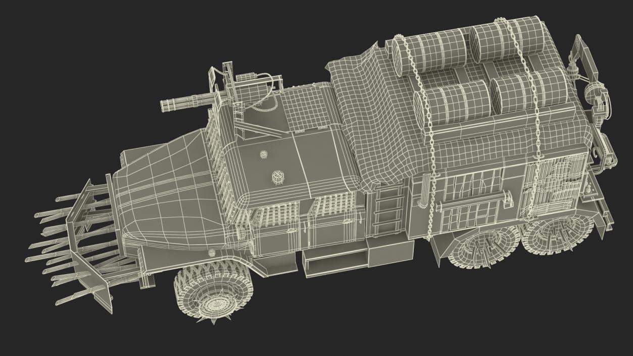 Apocalyptic Truck 3D